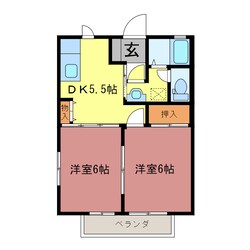 ＣＦハイツⅧの物件間取画像